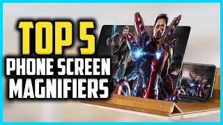 Top 5 Best Phone Screen Magnifiers in 2024 [upl. by Anoyk]