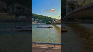 Danube River BudapestHUNGARY 🇭🇺 shorts trending viralshort hungary budapest danuberiver yt [upl. by Gesner]