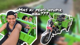 Mas ki pensi nyupir Malah jadi joki tossa  Vlog Hiburan [upl. by Adnuhser]