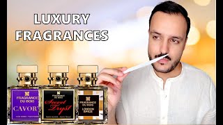 Fragrance du Bois London Spice Cavort and Secret Tryst  Fragrance Review  Pure Luxury Fragrances [upl. by Sinnek]