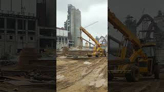 Cement plant construction activities [upl. by Alyahsal]