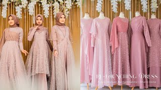 Model Gamis Brokat Terbaru Dress Untuk Wedding Party [upl. by Rushing]