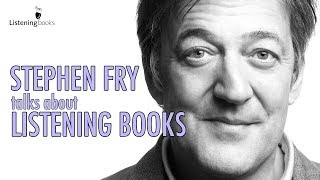 Stephen Fry Talking About Listening Books [upl. by Aivin]