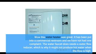 User Review Chronomite SR20L120 HTR SR Series Instant Low Flow Tankless Water Heater small [upl. by Yereffej]