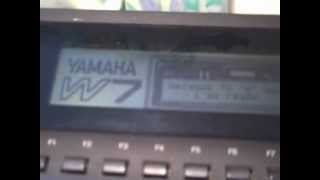 Yamaha W7 synthesizer [upl. by Pinzler]