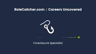 Foreclosure Specialist  Careers Uncovered [upl. by Ventura]