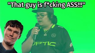 OpTic FormaL Has Something To Say To RyaNoob After He Disrespects OpTic At HCS Arlington [upl. by Ongineb]