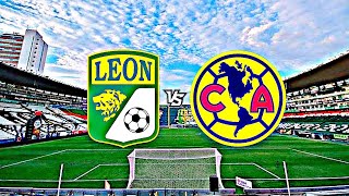 LEÓN vs AMÉRICA  Liga Mx  Jornada 11 4k [upl. by Airetal787]