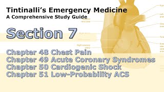 【Tintinalli急診醫學】Section 7 Chest Pain ACS Cardiogenic Shock and LowProbability ACS [upl. by Averell]