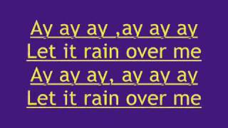 Pitbull  Rain Over me feat Marc Anthony lyrics [upl. by Ayvid]