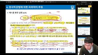 로지스틱회귀분석 4 경사하강법에 의한 파라미터 추정 Part 2 예시 [upl. by Rudin47]