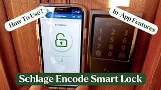 Schlage Encode Smart Lock  Full Review [upl. by Naman]