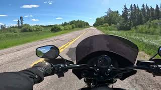 2023 Harley Davidson Low Rider S 117 Back Country Road Run to West Hawk Part 2 23 [upl. by Yarw978]