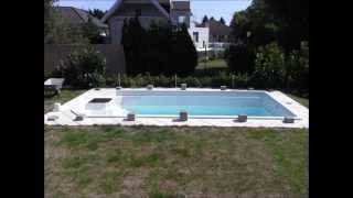 Poolabdeckung selber bauen  schnell und günstig  How to build a pool cover [upl. by Aerdnad]