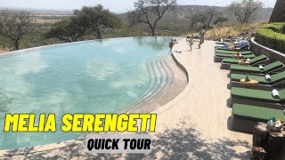 Melia Serengeti Lodge  Luxury Serengeti Hotel  All Inclusive Serengeti Hotel [upl. by Sudaorb]