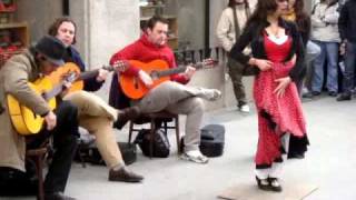 Flamenco on the Streets of Madrid [upl. by Negeam]