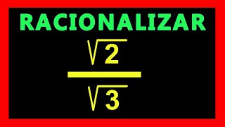 ✅👉 Racionalizacion de Denominadores con Raiz arriba y abajo ✅ Racionalizar Denominadores [upl. by Baldwin]