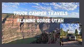 Truck Camper Travels Flaming Gorge Utah to Pinedale Wyoming [upl. by Trever175]