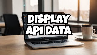 GET Data from API amp Display in HTML with JavaScript Fetch API [upl. by Ykroc]