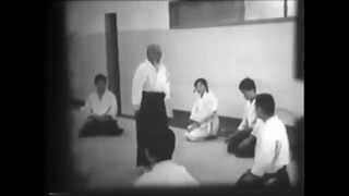 Founder of Aikido Morihei Ueshiba O Sensei 1968 part 23 from an 8mm film discovered in 2014 [upl. by Lee749]