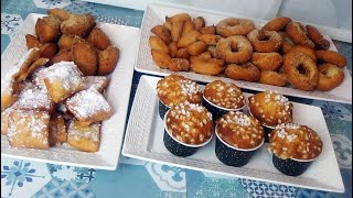 Goûter facile et rapide avec la même pâte Madeleines et beignets [upl. by Adnilemre]