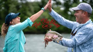 Lower Sacramento fly fishing with The Fly Shop [upl. by Nnaaras]