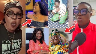 Mona Gucci amp Afia Pokua In Tr0uble Over Disrespect To Asantehene Otumfuo Afia Schwar Fghts [upl. by Annaxor]