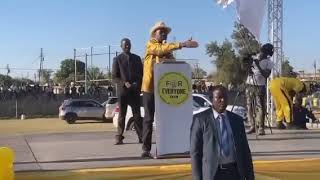 Nelson Chamisa addressing CCC rally in Beitbridge CCC rally Beitbridge2023 Electionschamisa [upl. by Damalus884]