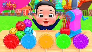 Color Finger Family  Three Little Kittens  BluLoo Nursery Rhymes amp Kids Songs [upl. by Asit]