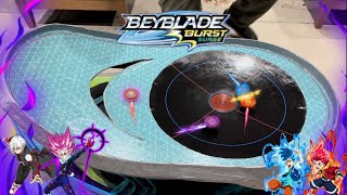 Curse Satomb S6 Hurricane UniverseSPM SPEEDSTORM Unboxing amp Test Battles  Beyblade Burst Surge [upl. by Toor183]