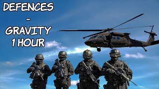 Defences  Gravity  1 Hour No Copyright Rock Music [upl. by Ydnerb]