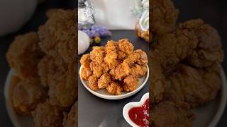 KFC Style Chicken Popcorn  Crispy Chicken Popcorn Recipe shorts ytshorts viralvideo [upl. by Sher]