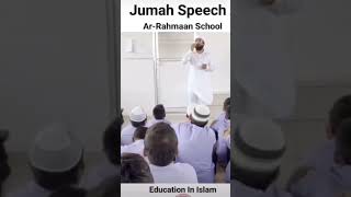 Br Farhan Saifi Nadwi  23082024  Jumuah  ArRahmaan Higher Secondary School [upl. by Stephannie]