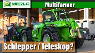 Multifarmer als Traktor Was kann der Teleskoplader bei Heizomat Einsatz Heizohack amp Co [upl. by Ashleigh]