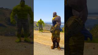 Did You Just Bully My Baby   Hulk vs Thanos shorts [upl. by Fran610]