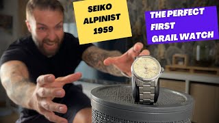 Seiko Alpinist 1959 the perfect first affordable grail watch [upl. by Sandeep]