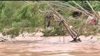 Encuentran un cuerpo en las aguas del río Choluteca a la altura de Cantarranas [upl. by Okimuy]