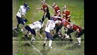 Bellaire Big Reds football  1996 Playoffs v Lucasville Valley [upl. by Olli]