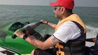 Riding Jet ski at Coxs Bazar  Imrul Hasan Khan [upl. by Siulesoj851]