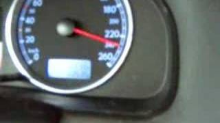 B55 Passat 18T ABT Top Speed Run 250 kmh 1553 MPH [upl. by Obelia]