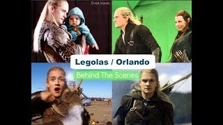 LegolasOrlando Bloom behind the scenes [upl. by Asilanna]