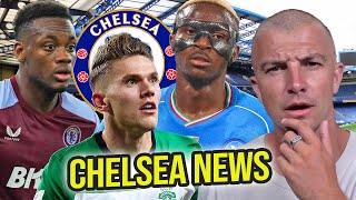 Chelsea Transfer News OSIMHEN WANTS CHELSEA GYOKERES CHELSEA BID COLWILL TO LIVERPOOL [upl. by Yrred]