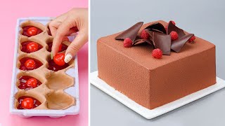 15 Creative Chocolate Cake Decorating Ideas Like a Pro  So Yummy Chocolate Cake Tutorials [upl. by Akirdnas]