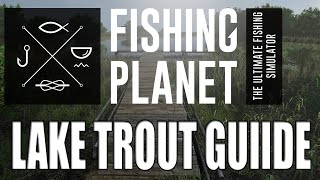 Fishing Planet  White Moose Lake  TrophyUnique Lake Trout [upl. by Frantz492]