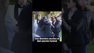 One direction reunion at liams funeral💔💔 please subscribeonedirection liampaynefuneraledit [upl. by Lodie]