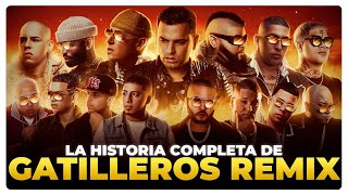 La HISTORIA COMPLETA de GATILLEROS REMIX 🔥 [upl. by Corin]