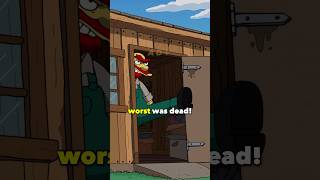 Bart goes to Super Max Detention w Grounds Keeper Willie thesimpsons shorts [upl. by Drooff]