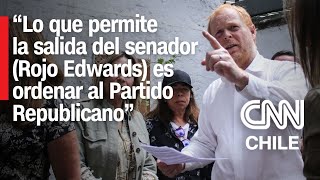 Partido Republicano responde a Rojo Edwards tras fuga de militantes [upl. by Waylen]