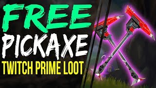 HOW TO GET TWITCH PRIME PICKAXE FOR FREE Fortnite Battle Royale  How to get Twitch Pick Axe [upl. by Boudreaux]