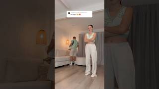 KEEP UP DANCE IS OUR NEW FAVORITE 🤩  dance trend viral couple funny shorts [upl. by Bobette]